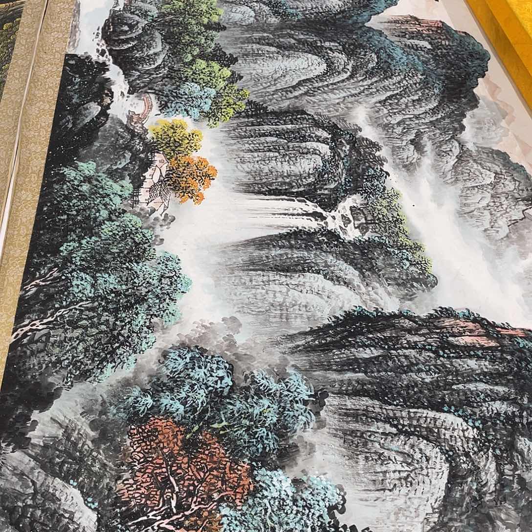 国画老师手笔手绘作品N