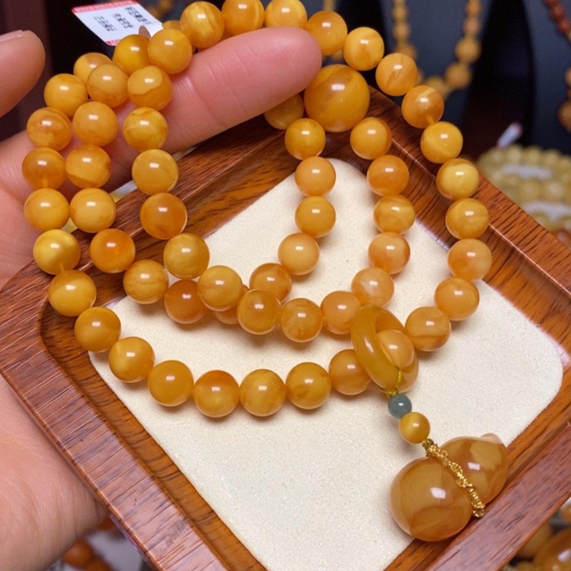 【闪购商品】蜜蜡手链未镶嵌手串