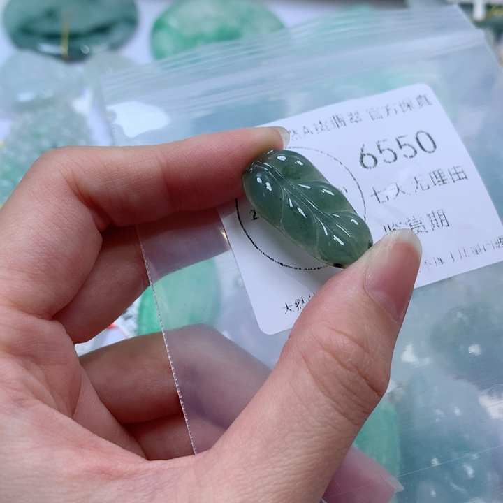 颈饰银S925镶嵌翡翠翡翠
