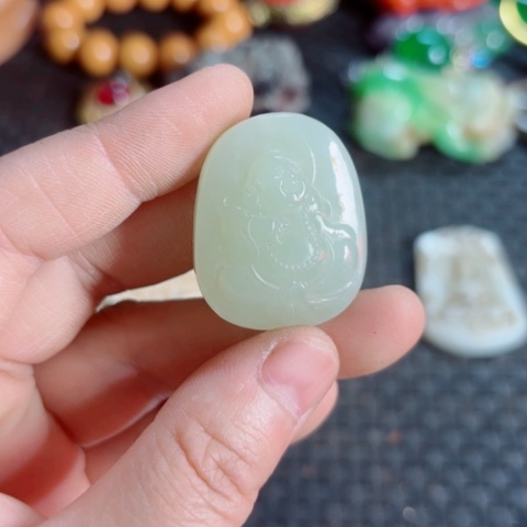 紫金钵盂菩提把件