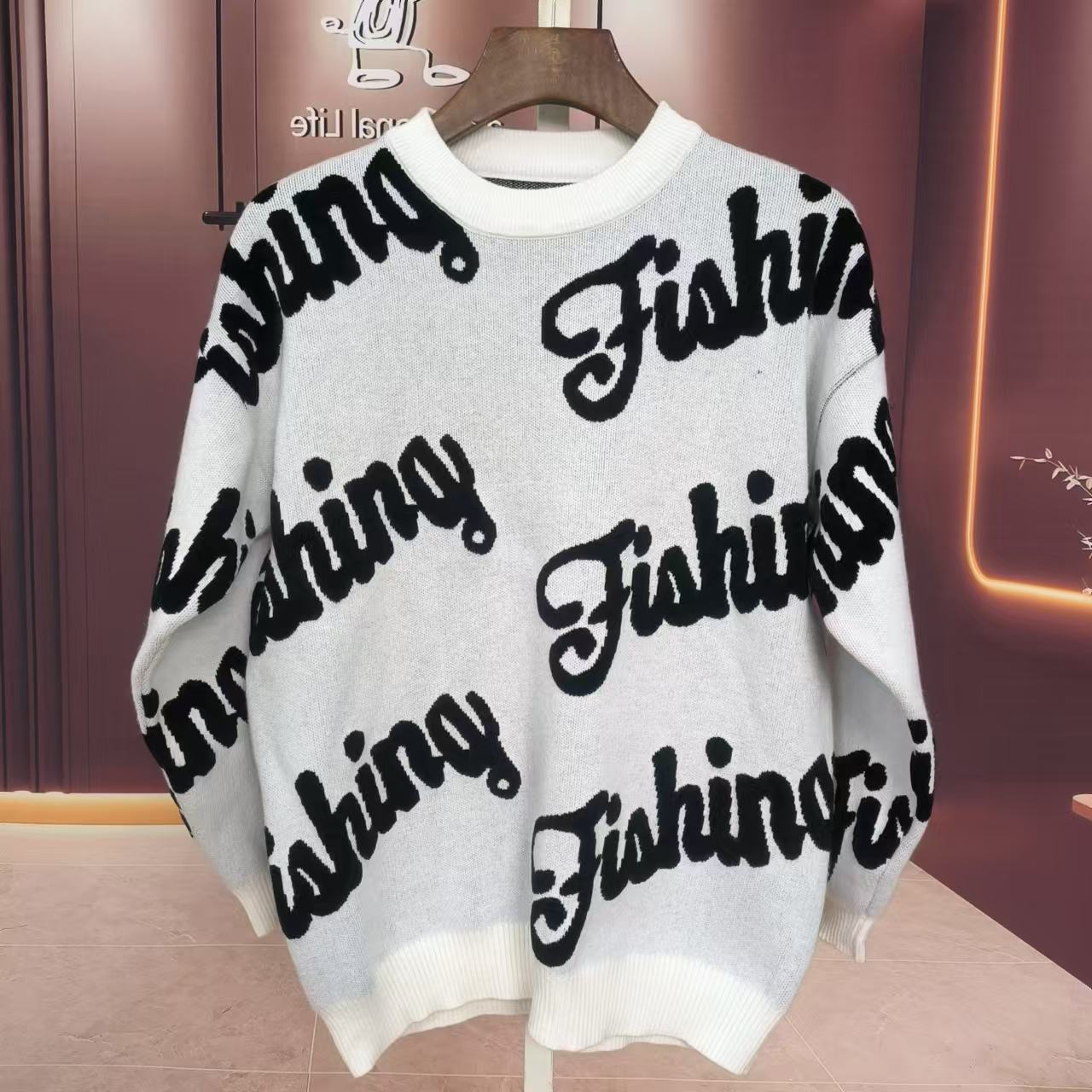 a ptrsons’s life/一个人的生活男士潮休闲舒适圆领·保暖毛衣7206