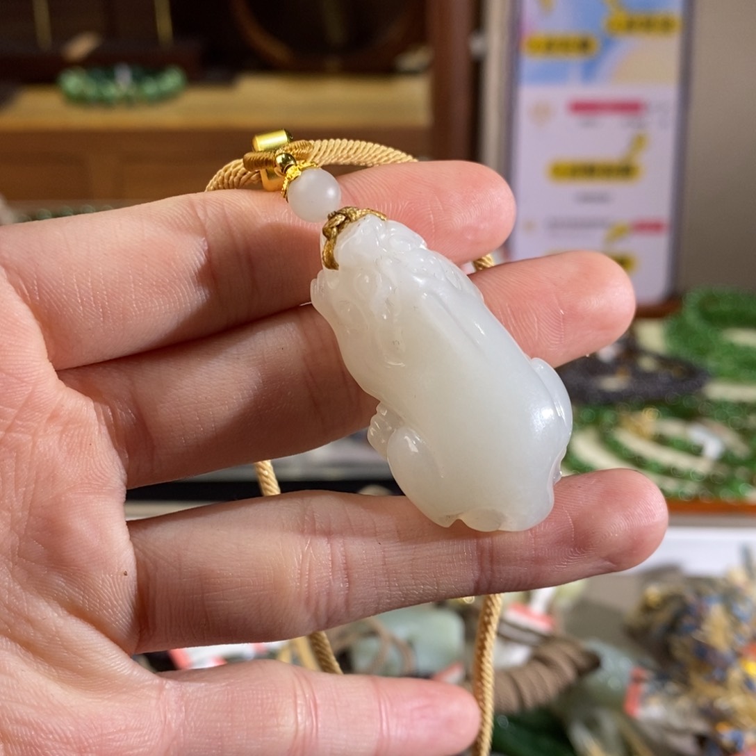 和田玉手链未镶嵌