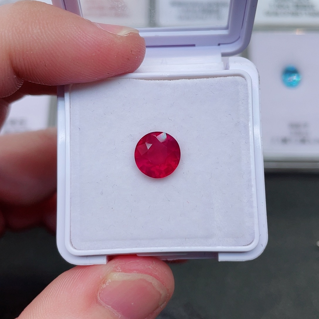 红宝石裸石未镶嵌3.51克拉无烧鸽血红