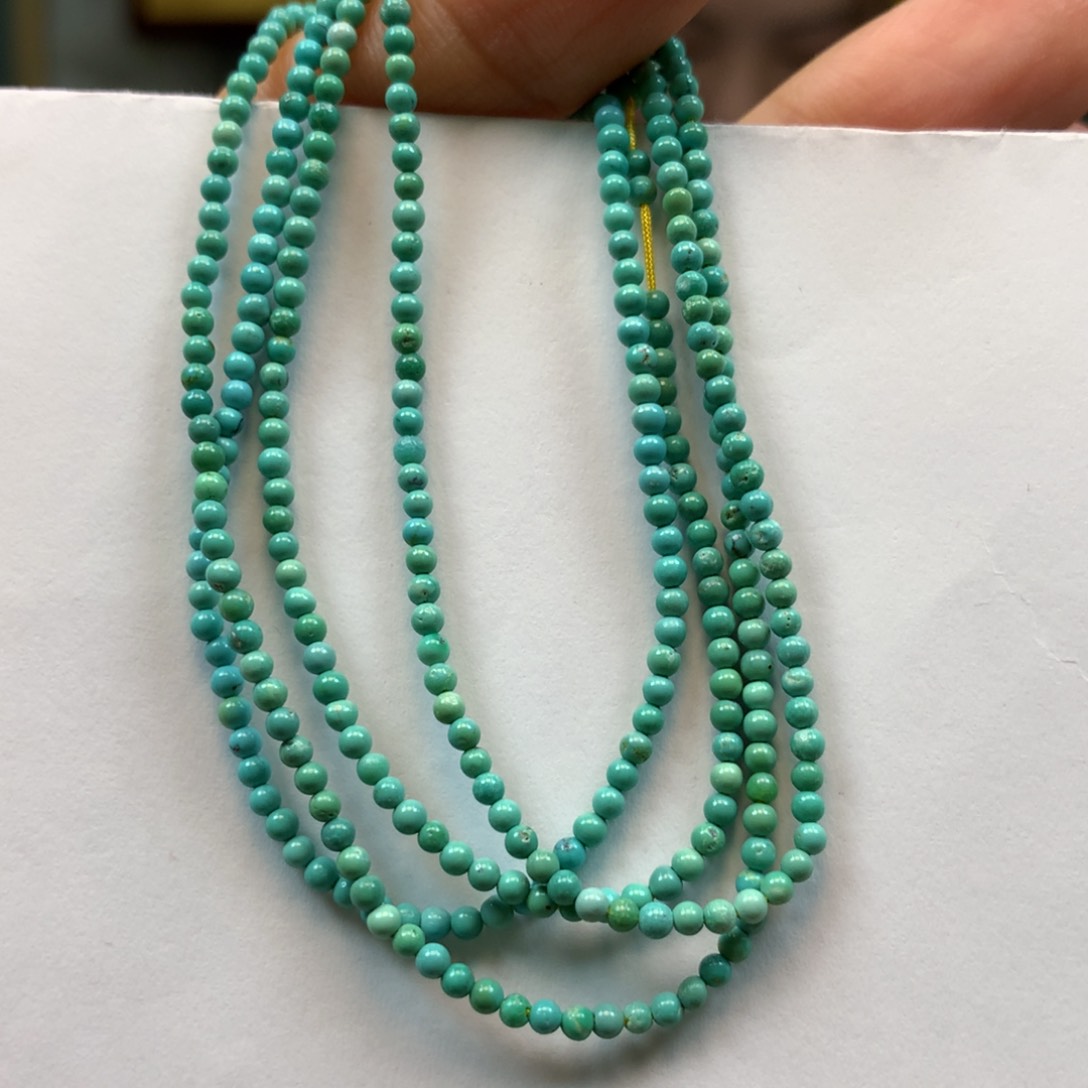 绿松石长链未镶嵌