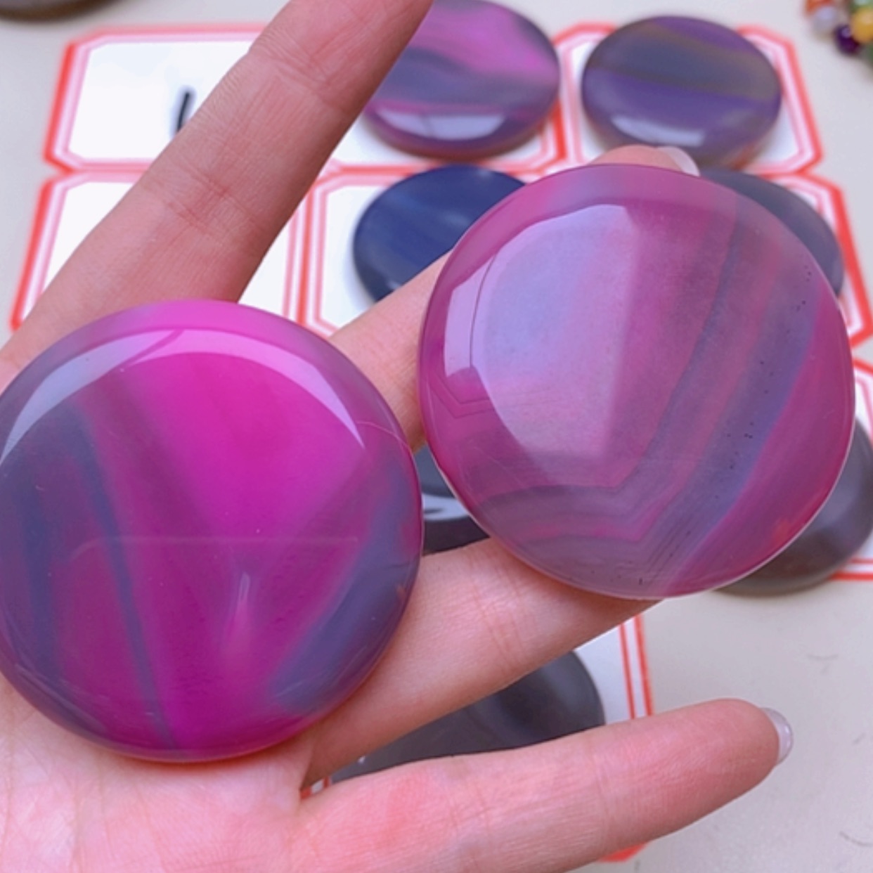 【闪购商品】未镶嵌玛瑙/玉髓珠宝半成品M*生