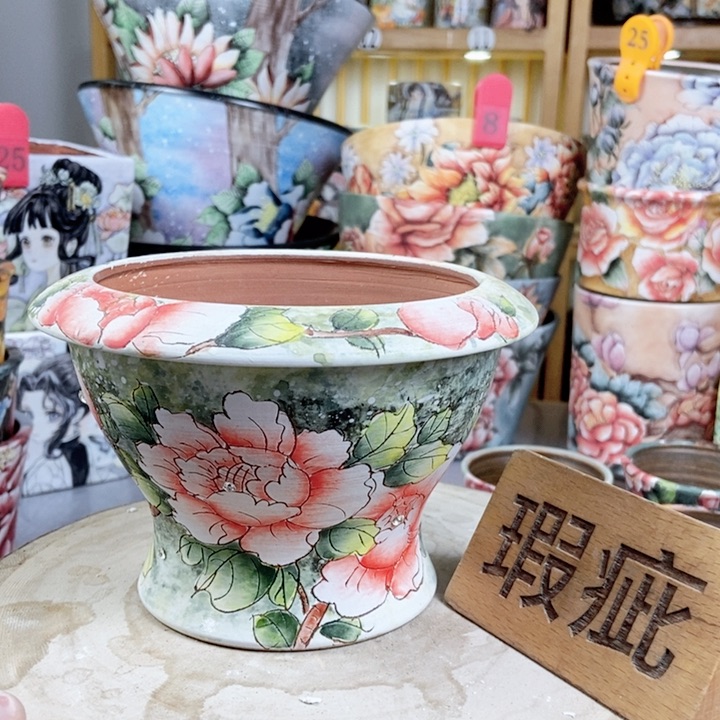 景德镇艺术手绘作品