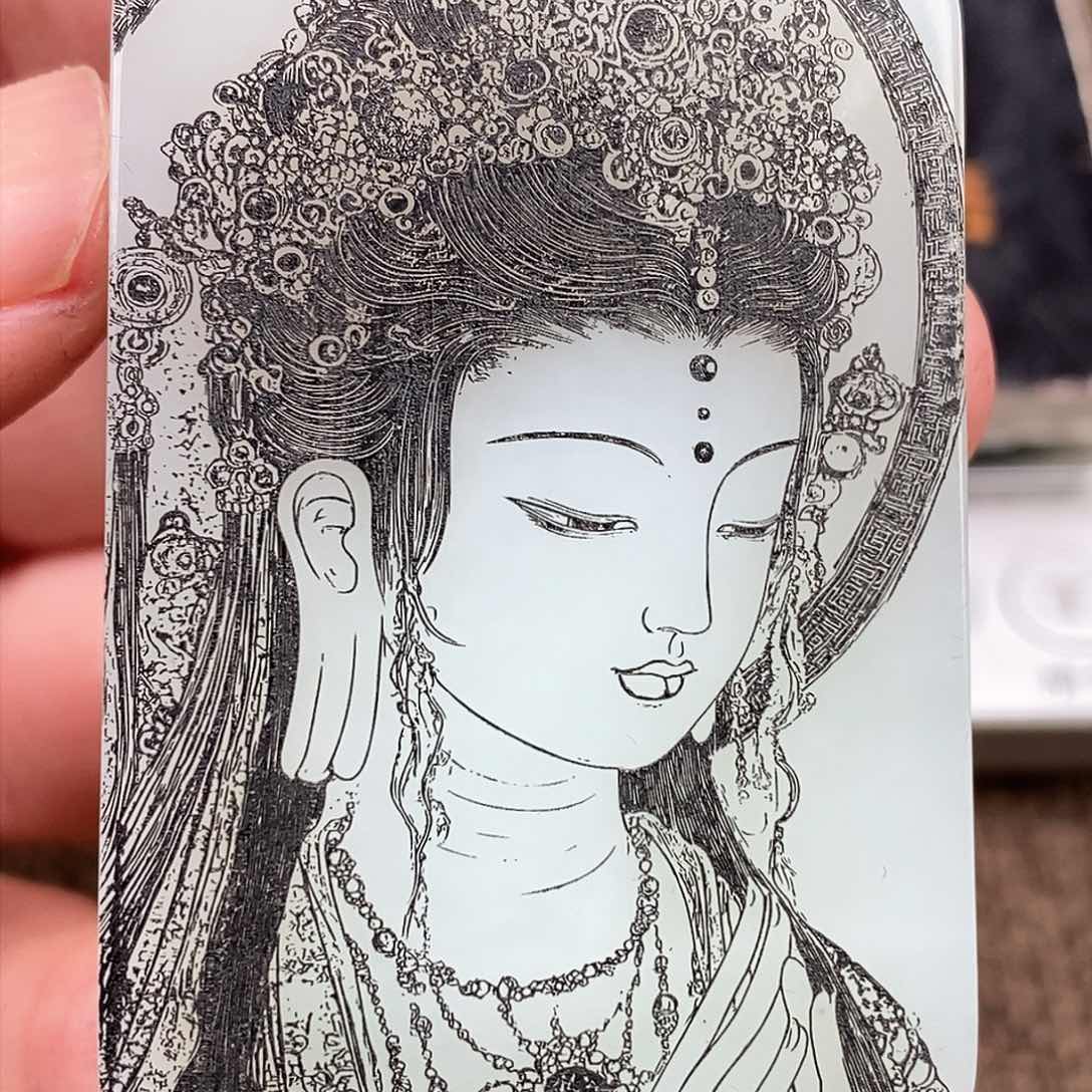 和田玉挂件未镶嵌