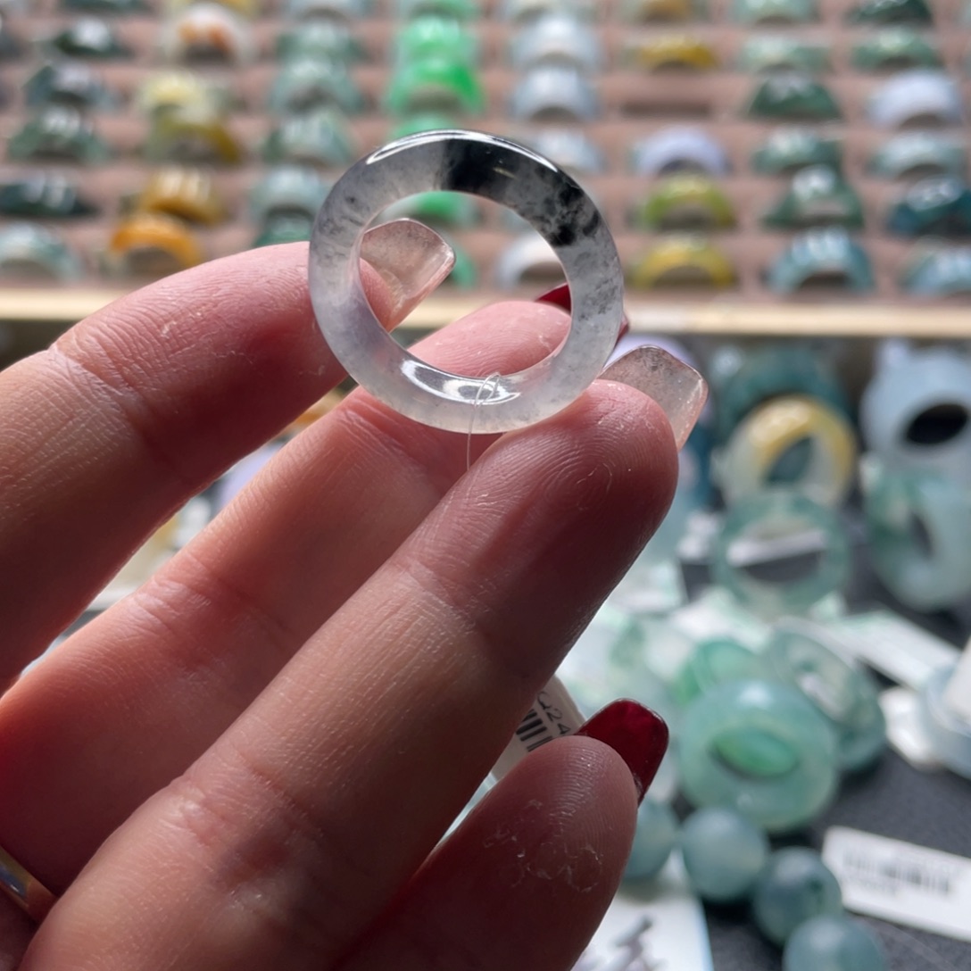 翡翠戒指未镶嵌戒指15