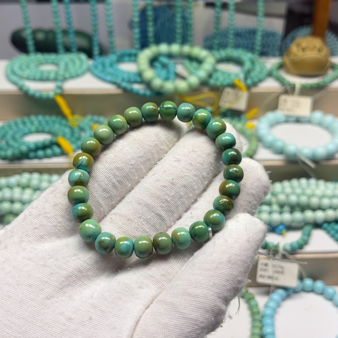 绿松石未镶嵌手链