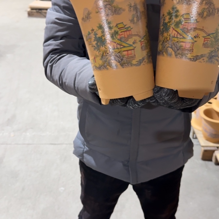 紫砂花盆破损补发