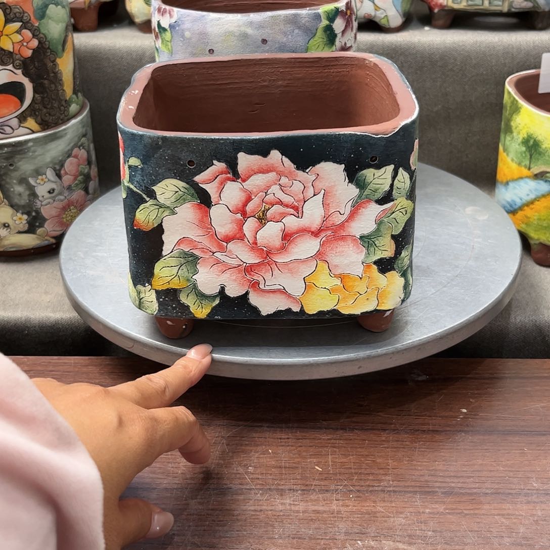 紫砂花盆微瑕福利