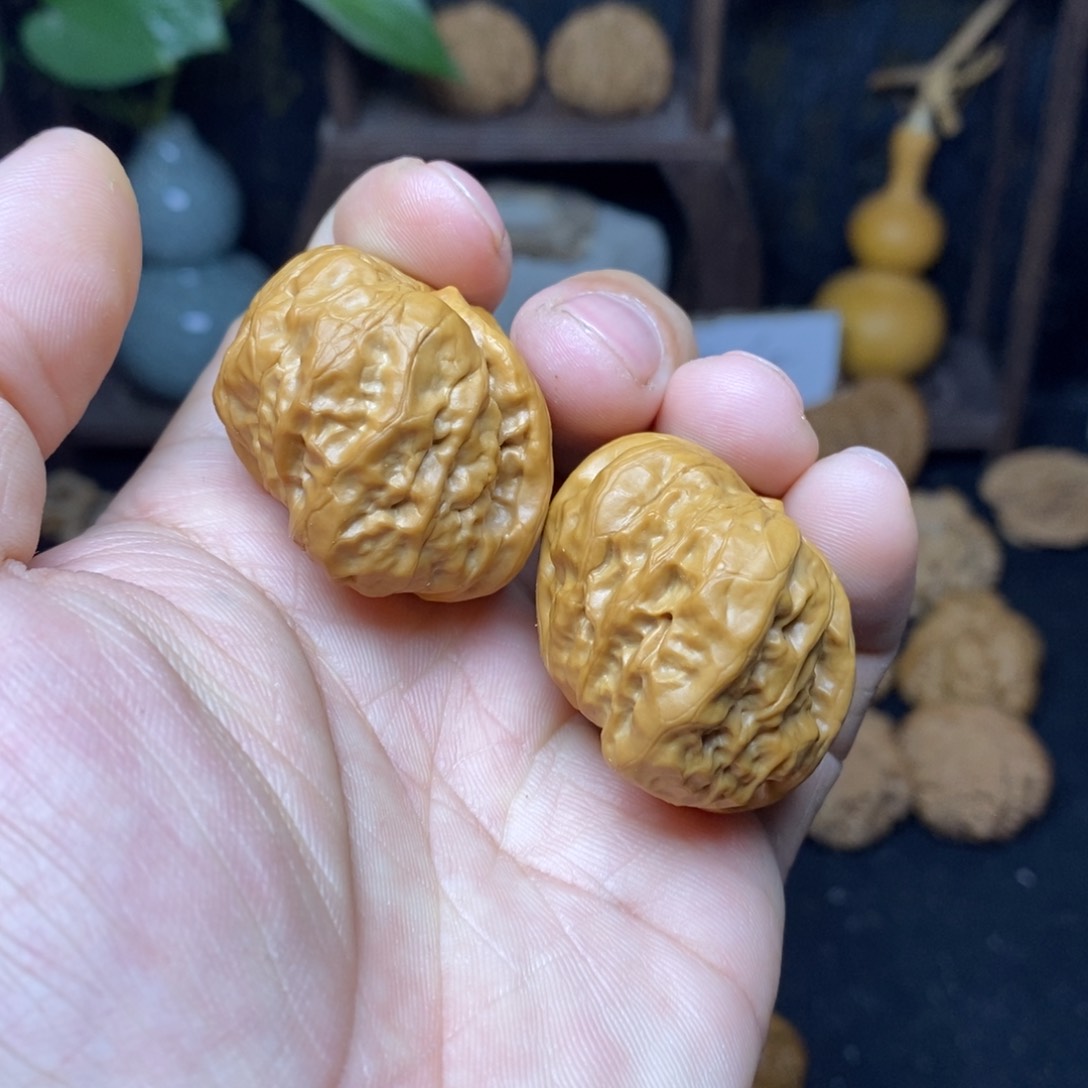 文玩核桃吊坠36一帆风顺