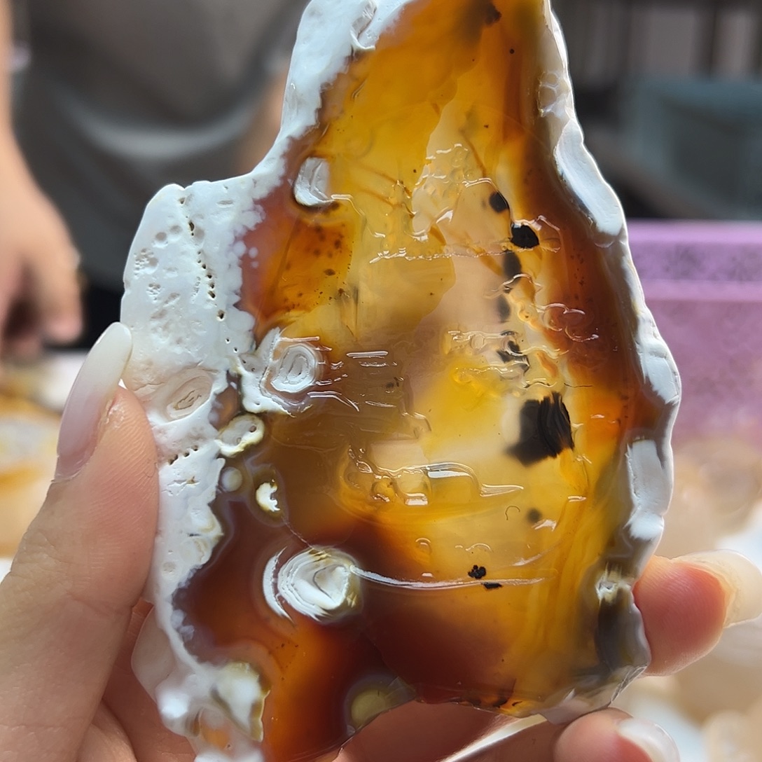玛瑙/玉髓未镶嵌吊坠(不含链)