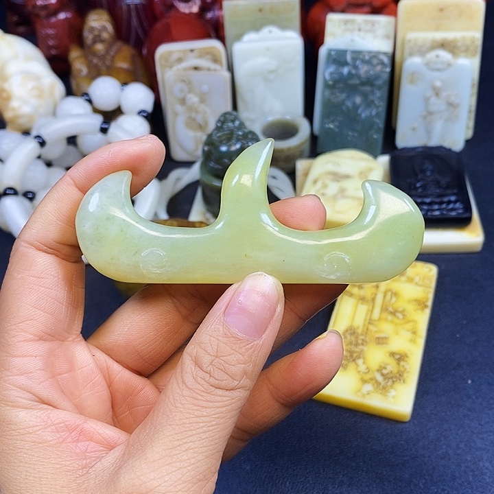 把件白玉菩提精选