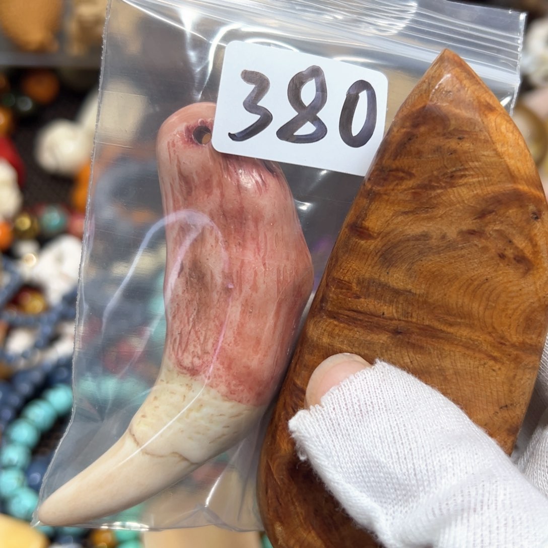 【闪购商品】非洲檀香无事牌手把件