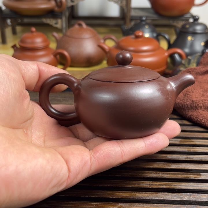 原矿紫砂半手工制作