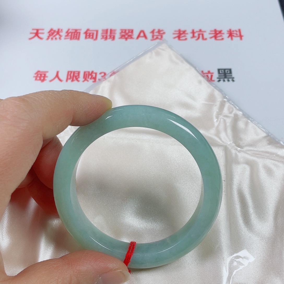 翡翠未镶嵌手镯天然翡翠手镯56