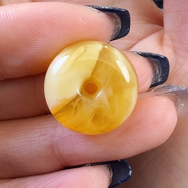 蜜蜡颈饰未镶嵌蜜蜡