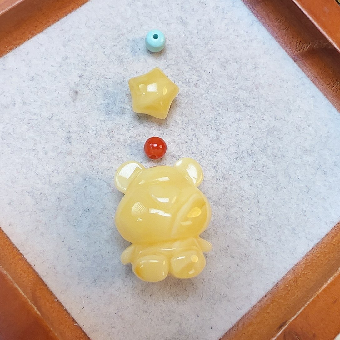 未镶嵌琥珀珠宝奇石*️***