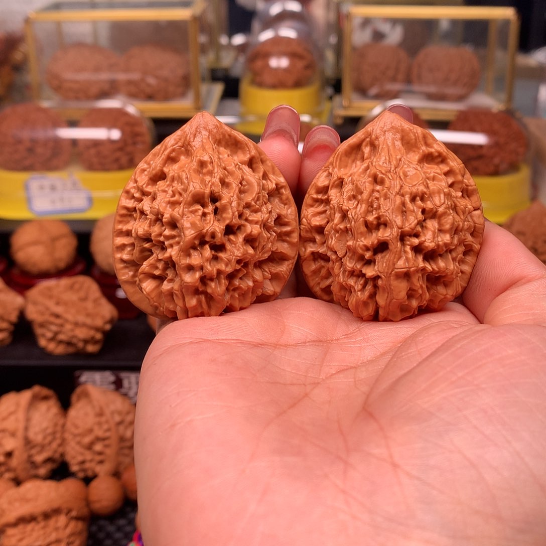 文玩核桃把件官帽44