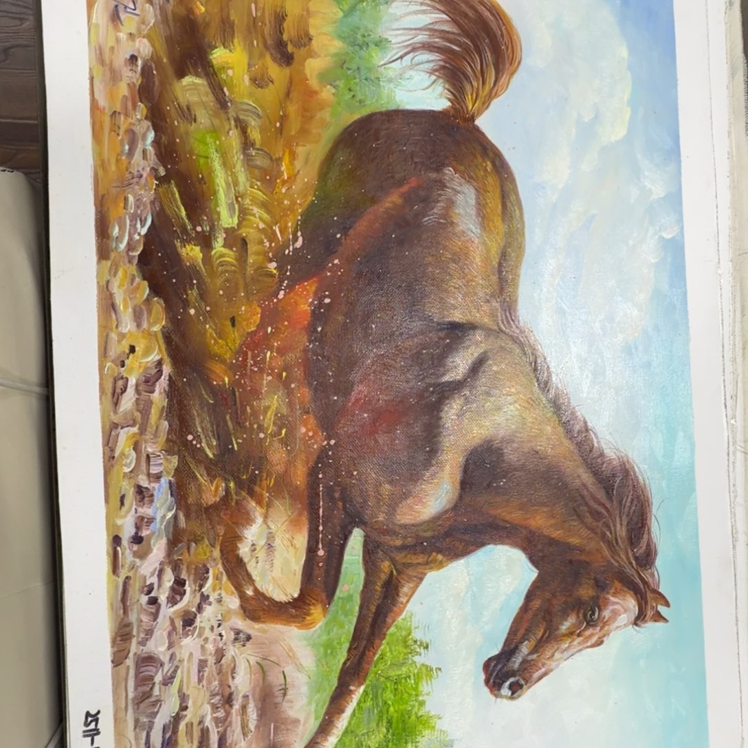 油画加油加油努力加油努力加油