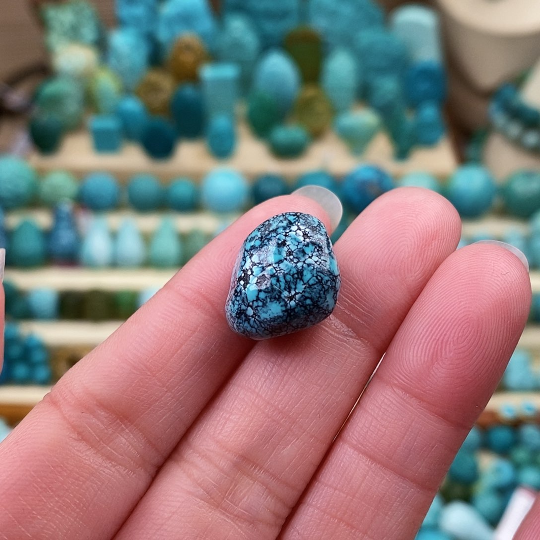 绿松石珠宝奇石未镶嵌