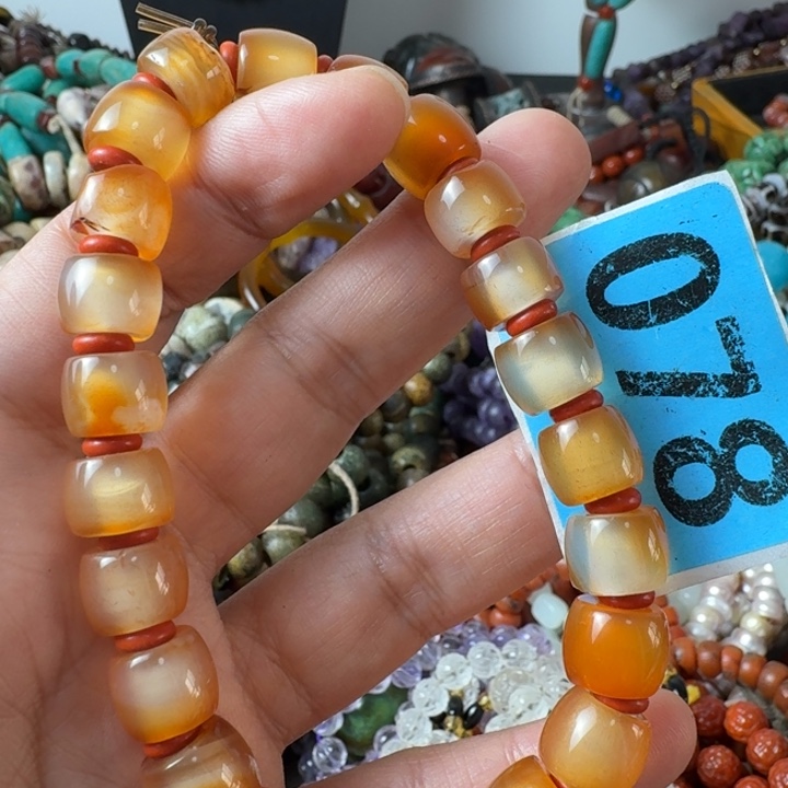 玛瑙/玉髓未镶嵌颈饰