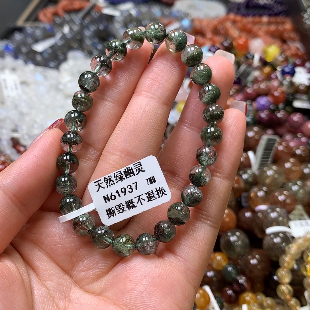 水晶手串未镶嵌，