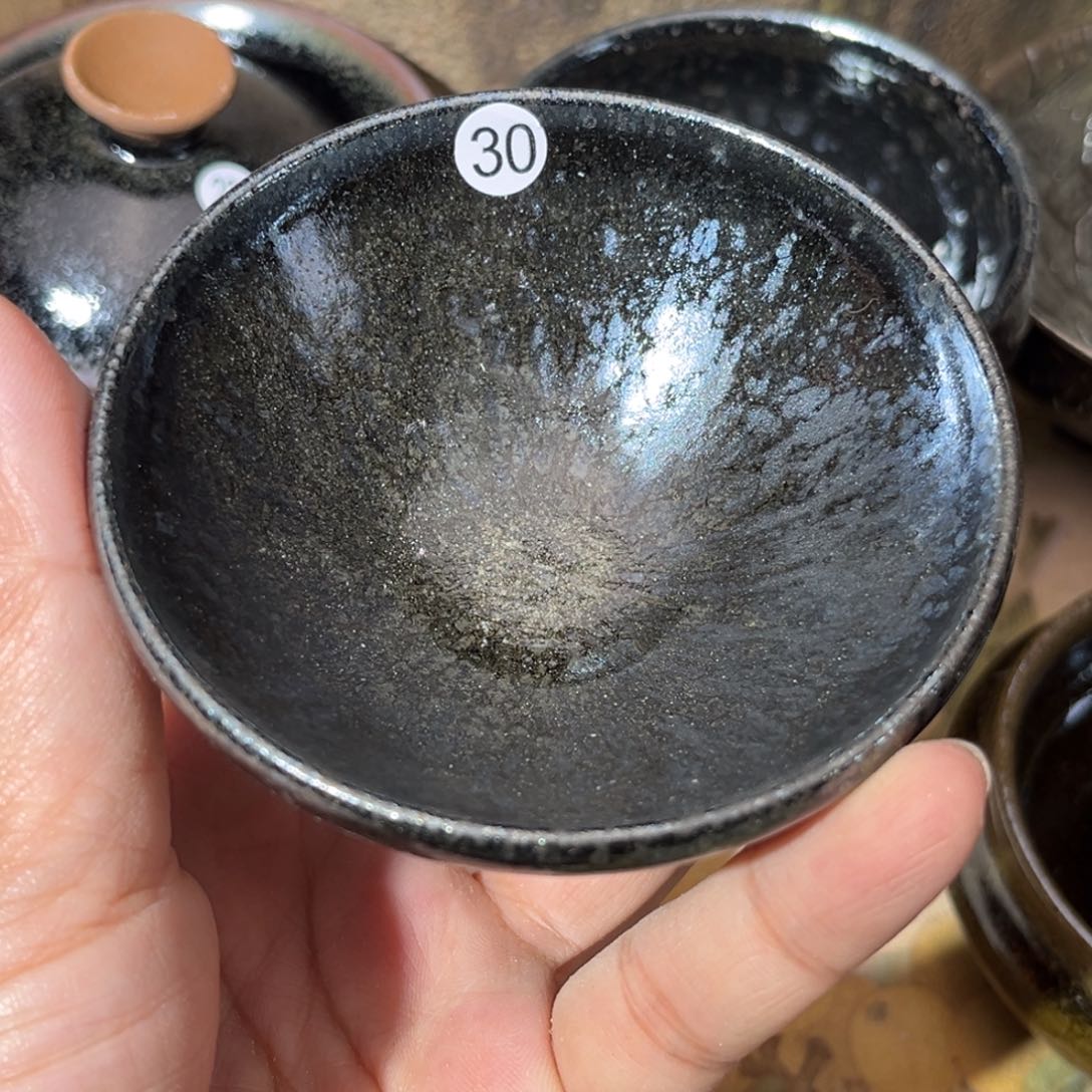 茶盏义兴龙窑坚持真柴烧微瑕