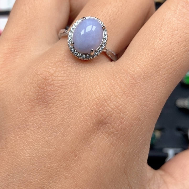 翡翠未镶嵌戒指戒指