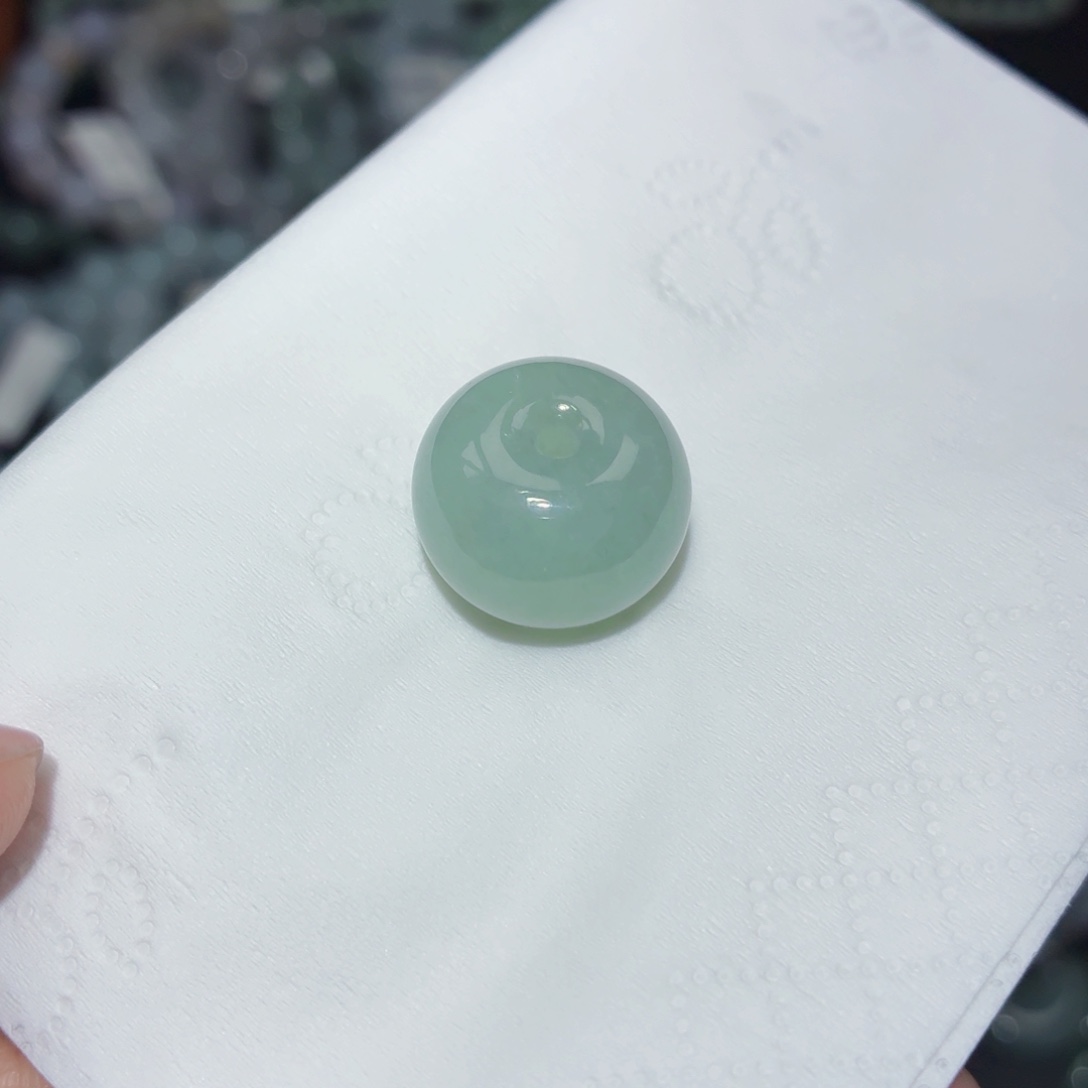 翡翠未镶嵌颈饰翡翠天然A货平安扣