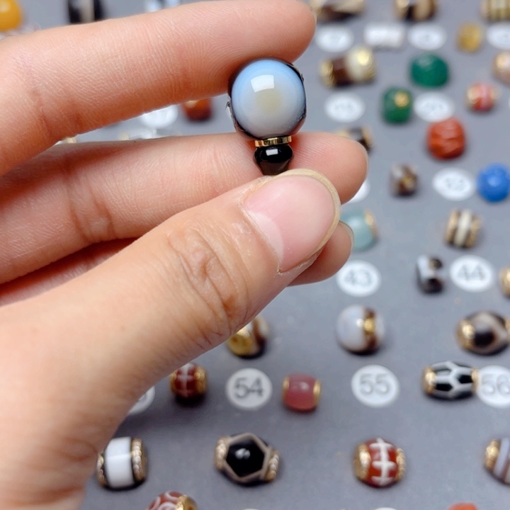 玛瑙/玉髓隔珠未镶嵌