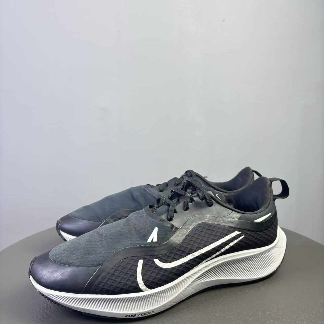 90新 maje 46码 飞马37黑白跑鞋 非原盒