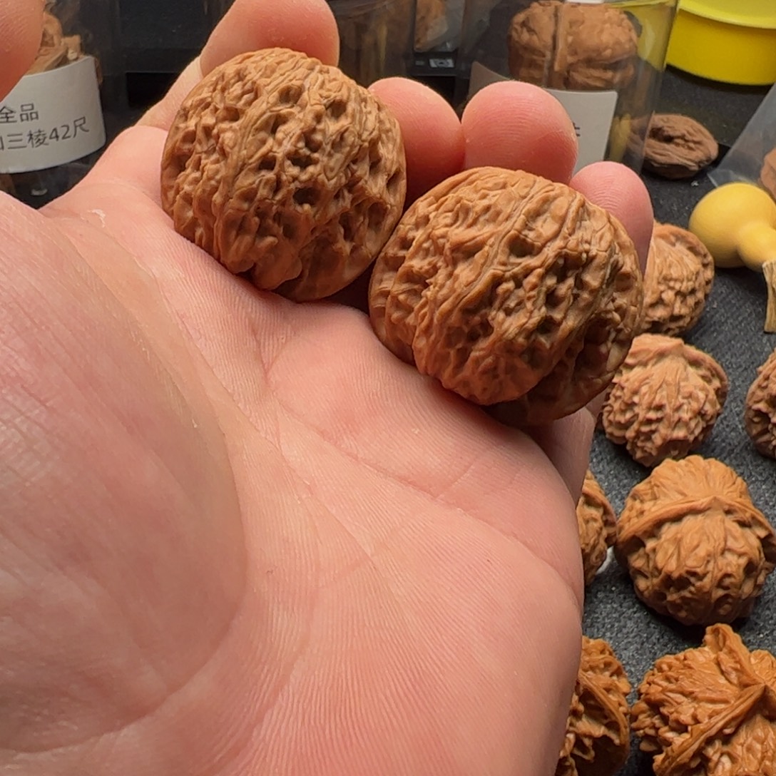 文玩核桃吊坠37全品山地磨盘