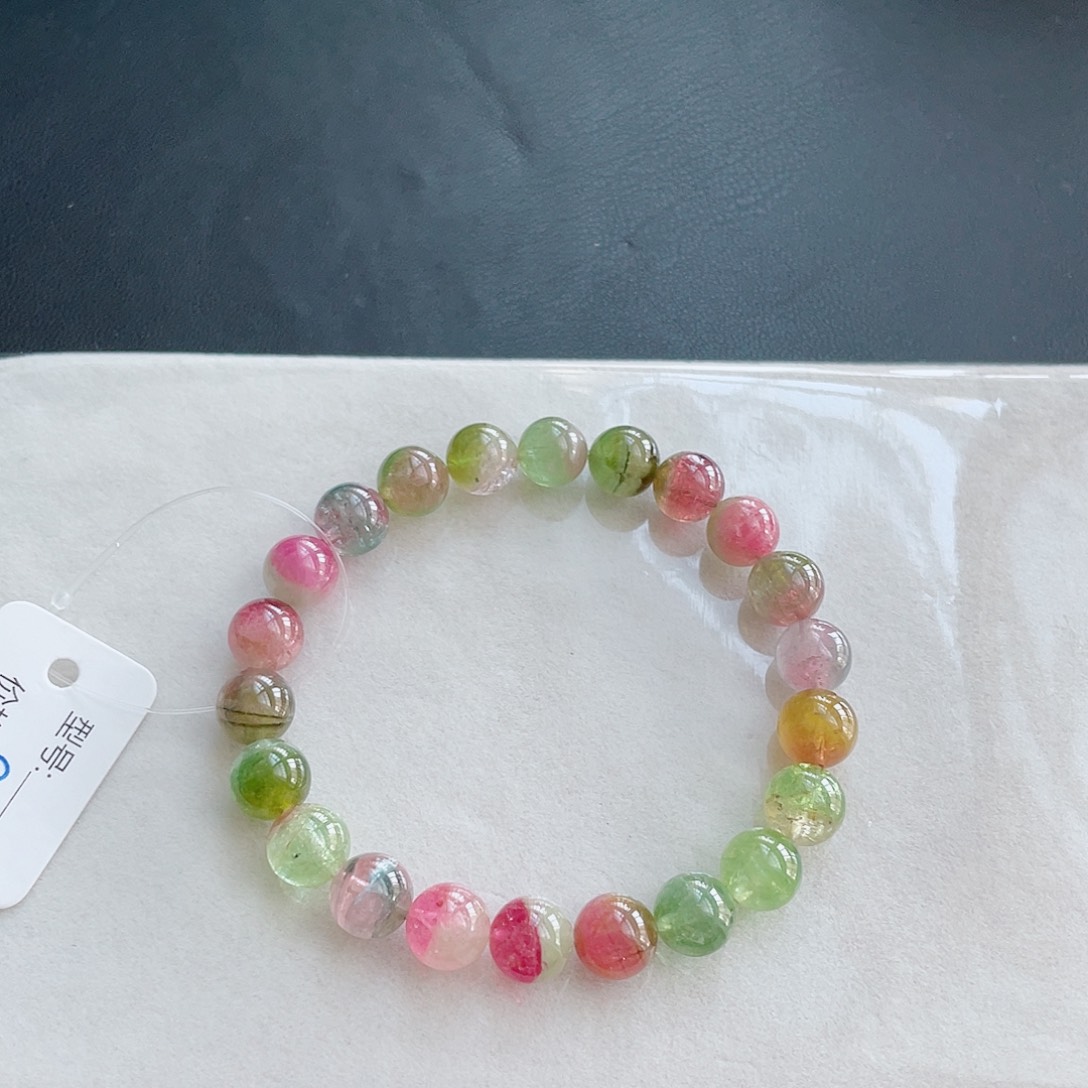 手链未镶嵌碧玺8.6mm左右