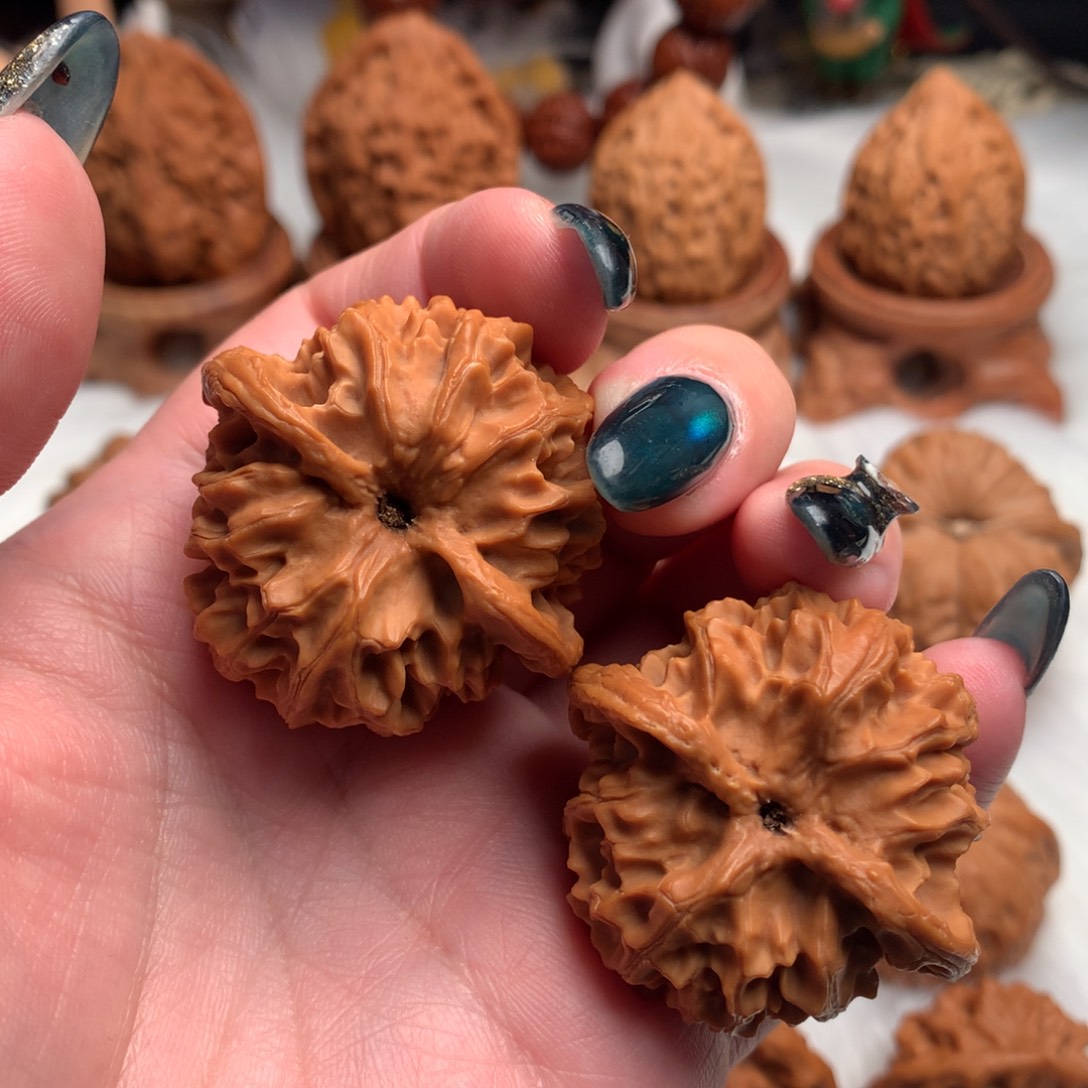 把件文玩核桃39苹果园