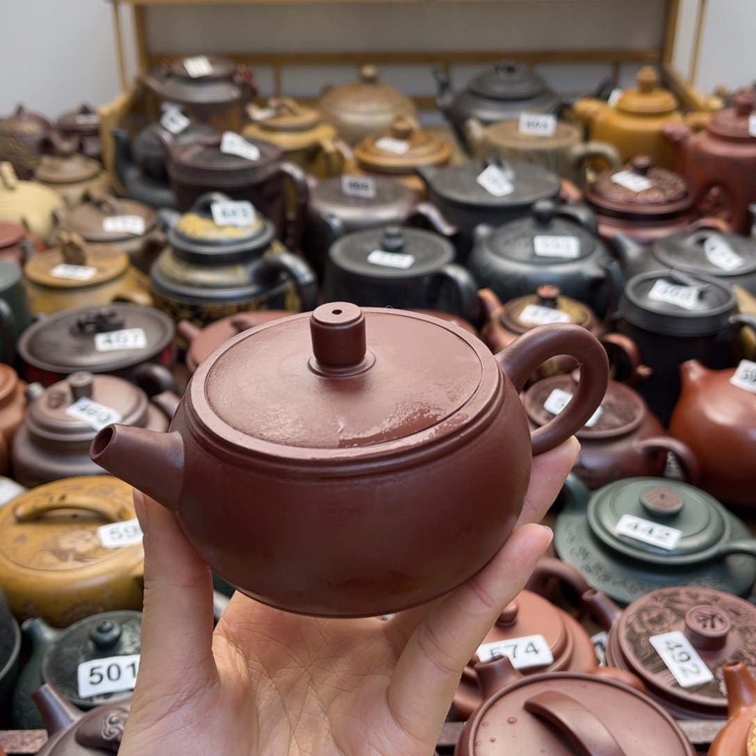 口盖内馅紫砂微瑕200