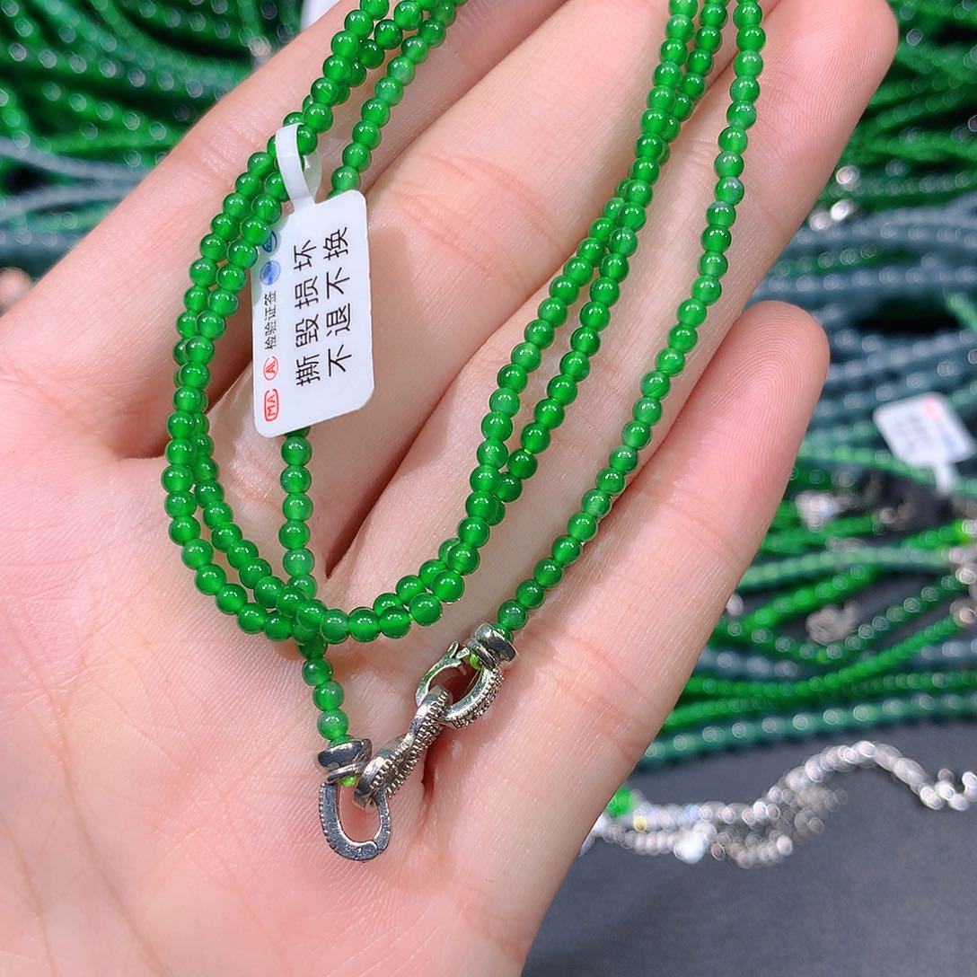 翡翠戒指未镶嵌天然翡翠