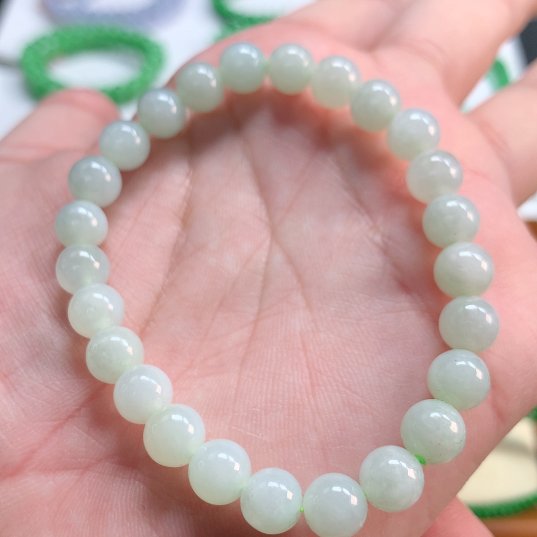 翡翠未镶嵌手链翡翠