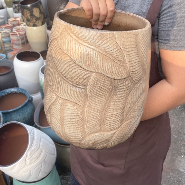 紫砂花盆口20高31正品正品