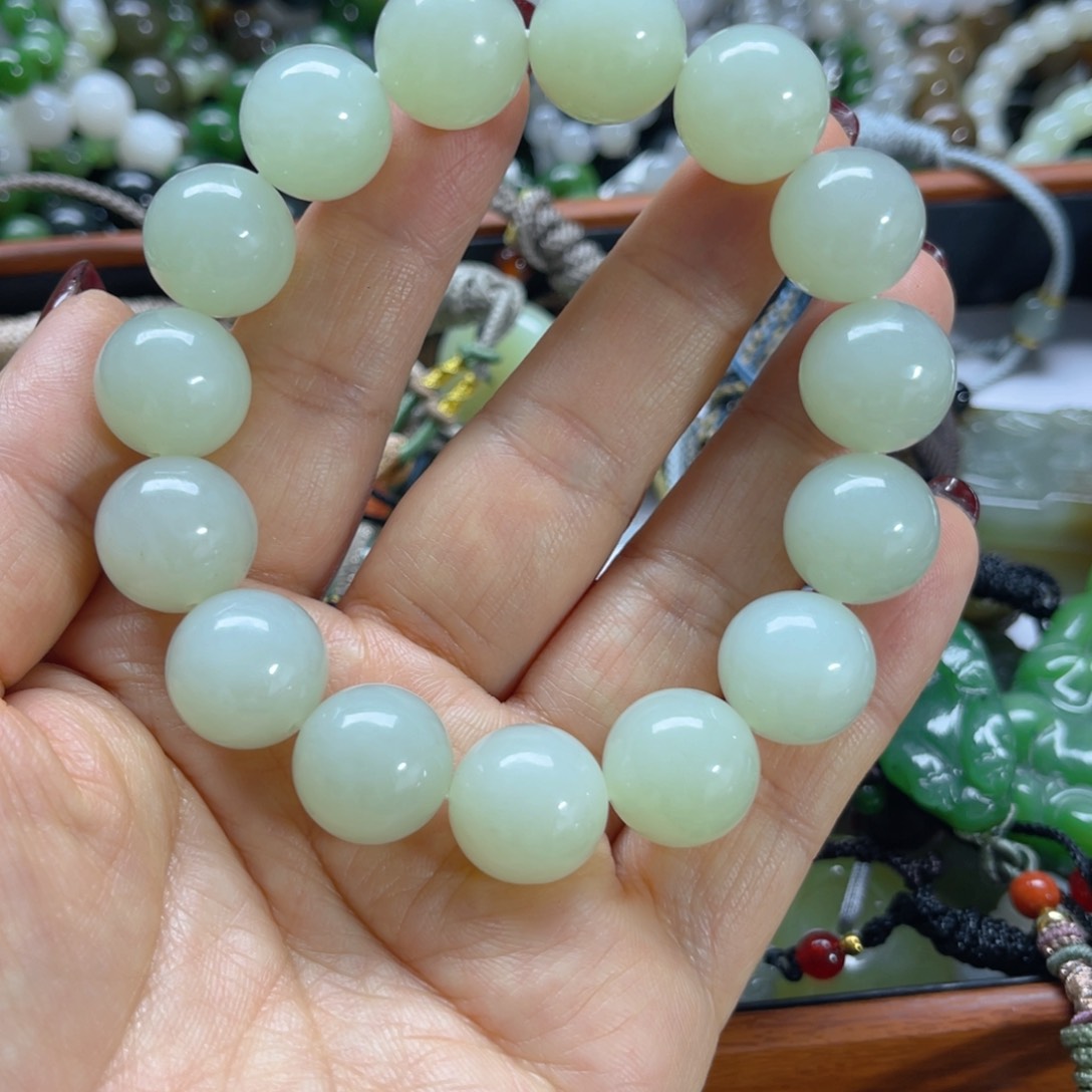 未镶嵌手链和田玉李*境