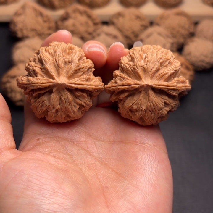 文玩核桃把件42苹果