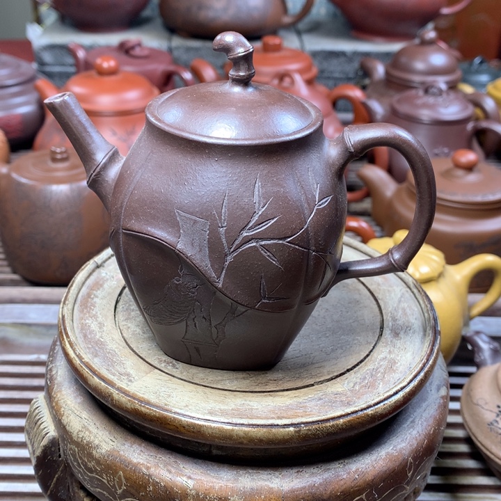 紫砂茶壶原矿手工119