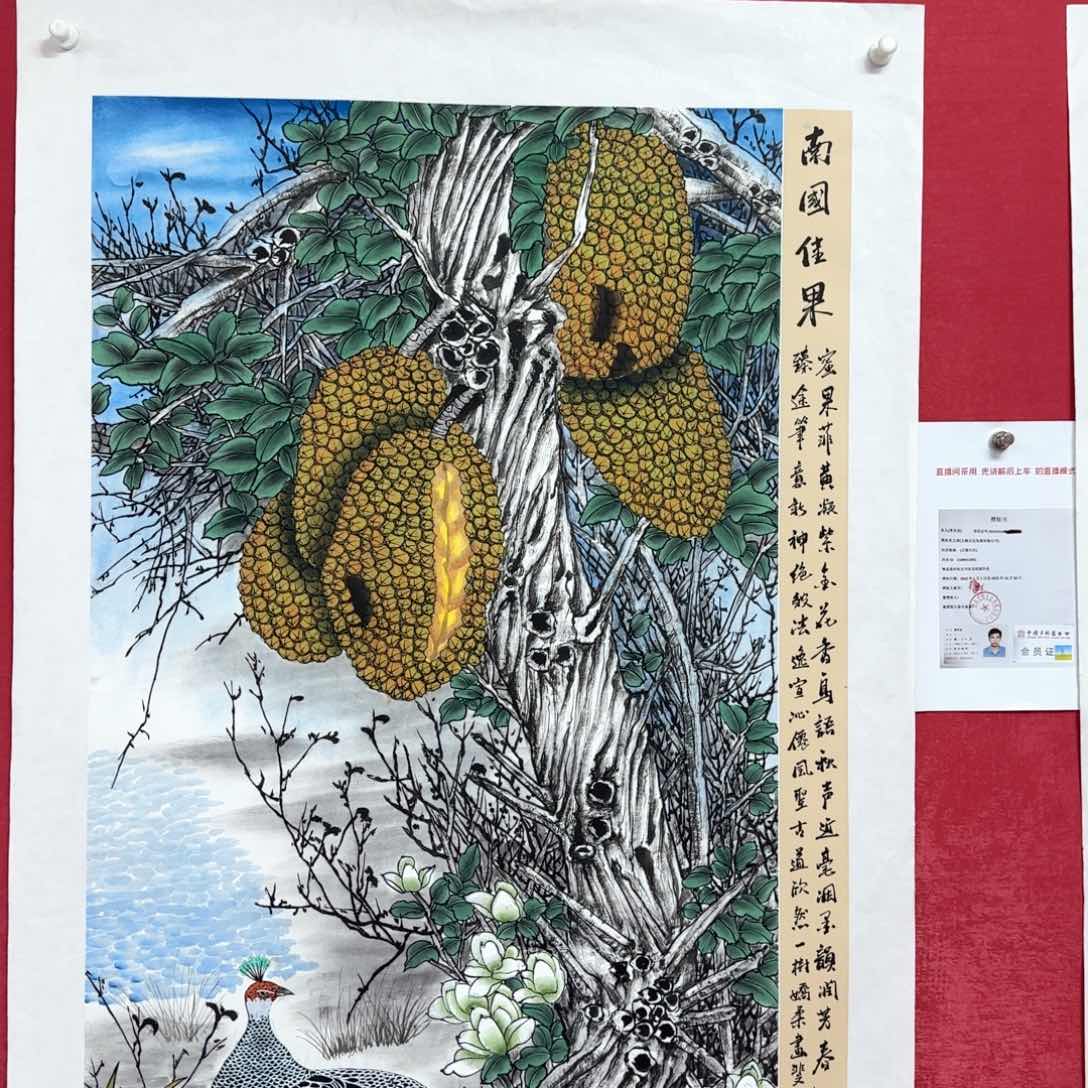 国画李老师经典画作