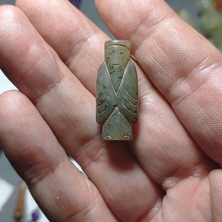 和田玉（糖玉）颈饰未镶嵌吉***C