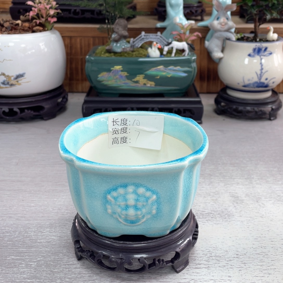 陶瓷紫砂花盆抢购浮力