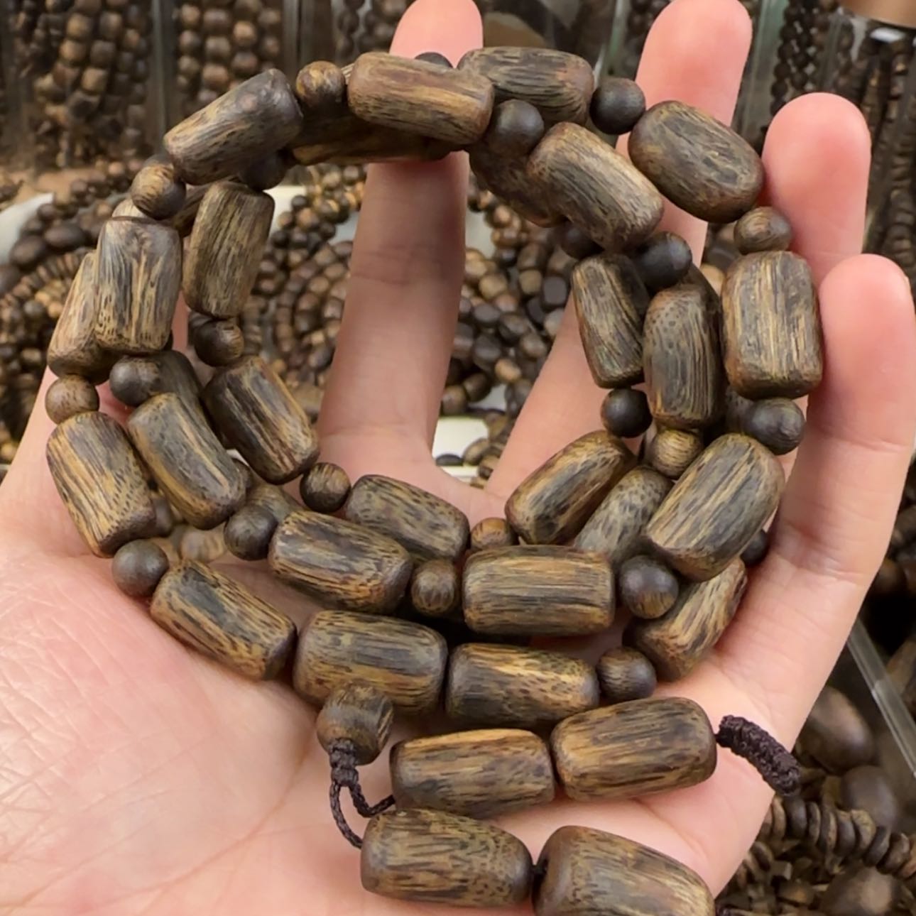 【闪购商品】沉香手串?****奇楠手串35.3克