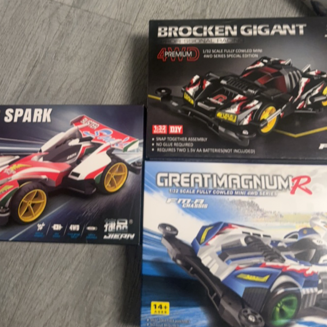 捷品四驱车喷7版