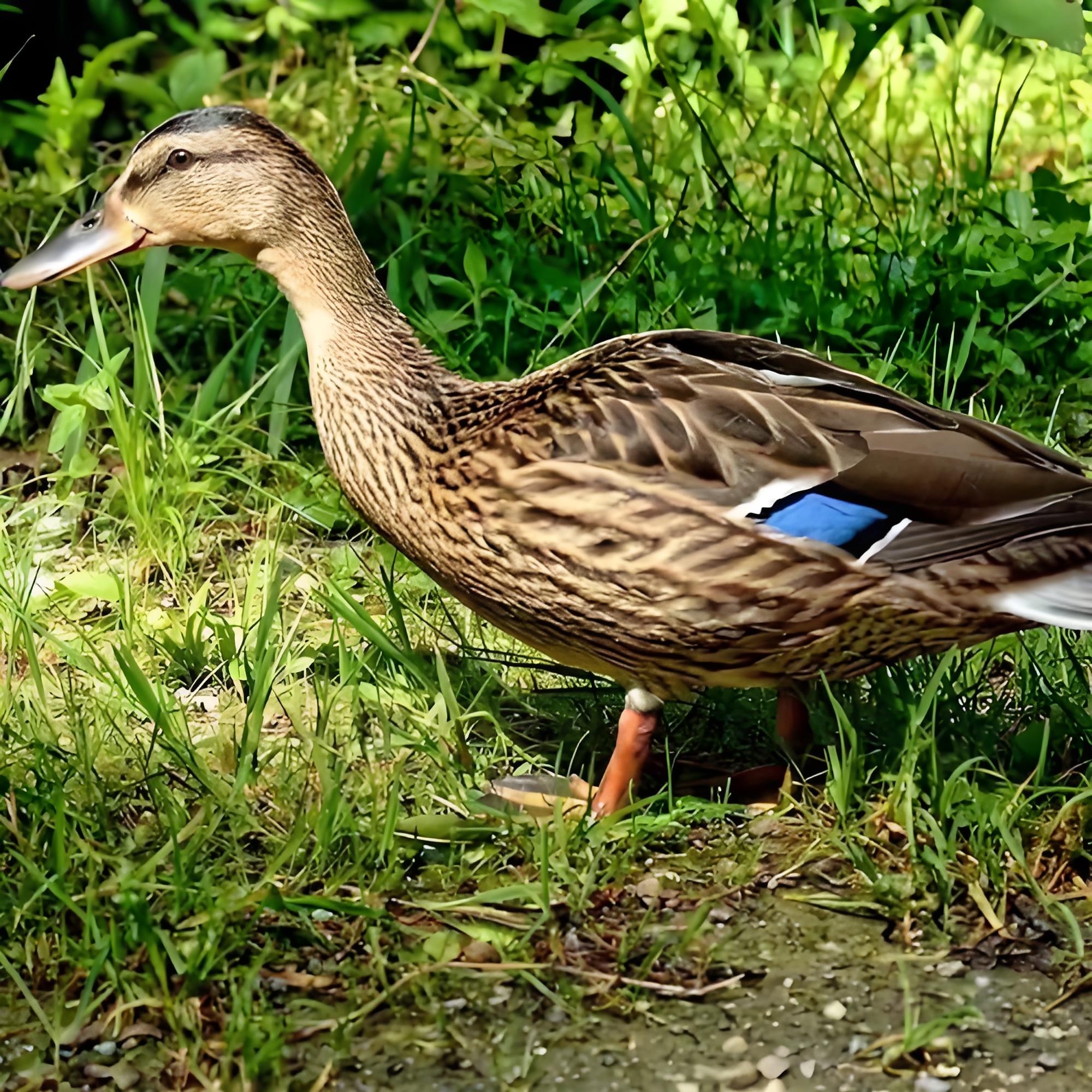 下蛋麻鸭母鸭三只 大别山正宗散养麻鸭土鸭 产蛋王绿壳蛋顺丰包邮
