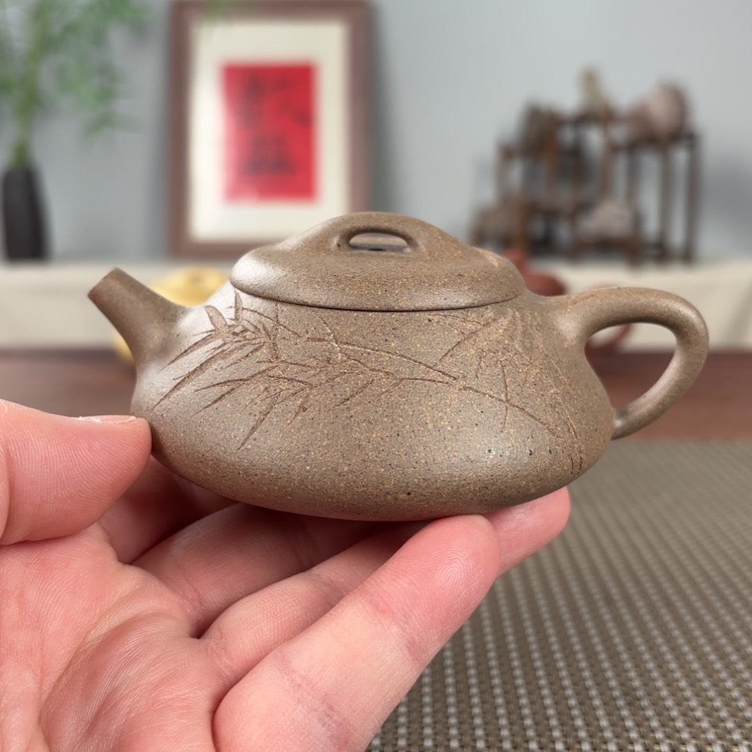 紫砂茶壶黄龙山原矿紫砂壶